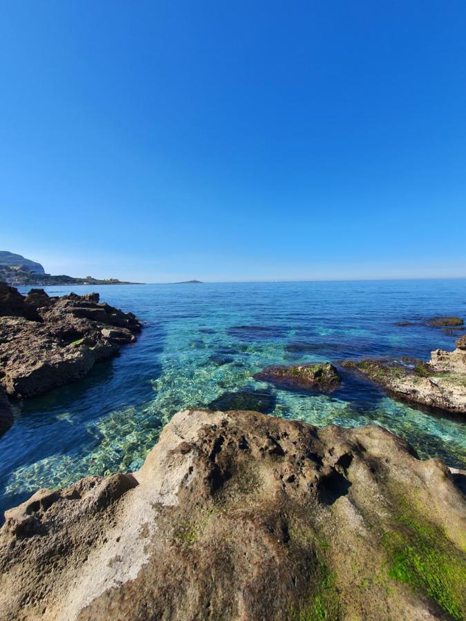 Teatro Del Sole Mare Sferracavallo Villa ปาแลร์โม ภายนอก รูปภาพ